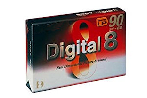 digital 8 tape